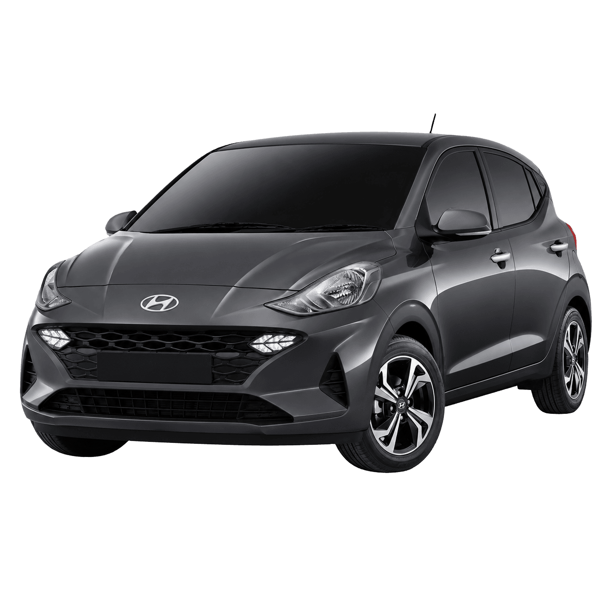 Hyundai i10 automatic compact hire car in Bolton