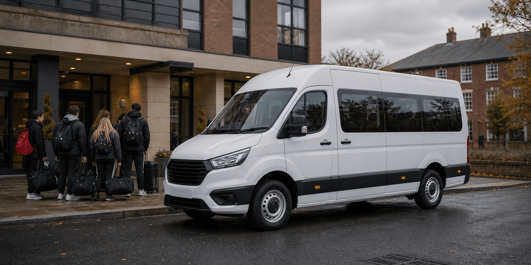 Self-drive minibus available for group travel in Bolton