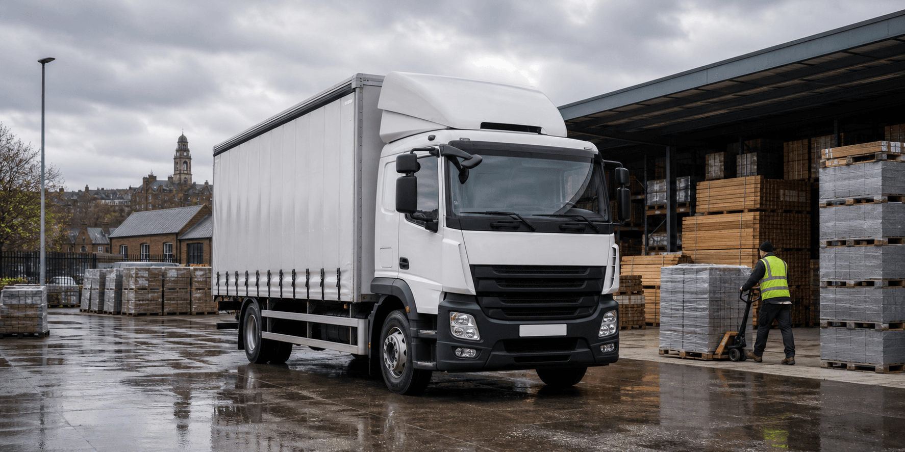 Self-drive truck available for heavier transport in Bolton