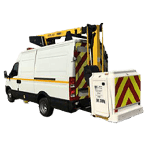 12.5 metre cherry picker vehicle hire in Bolton
