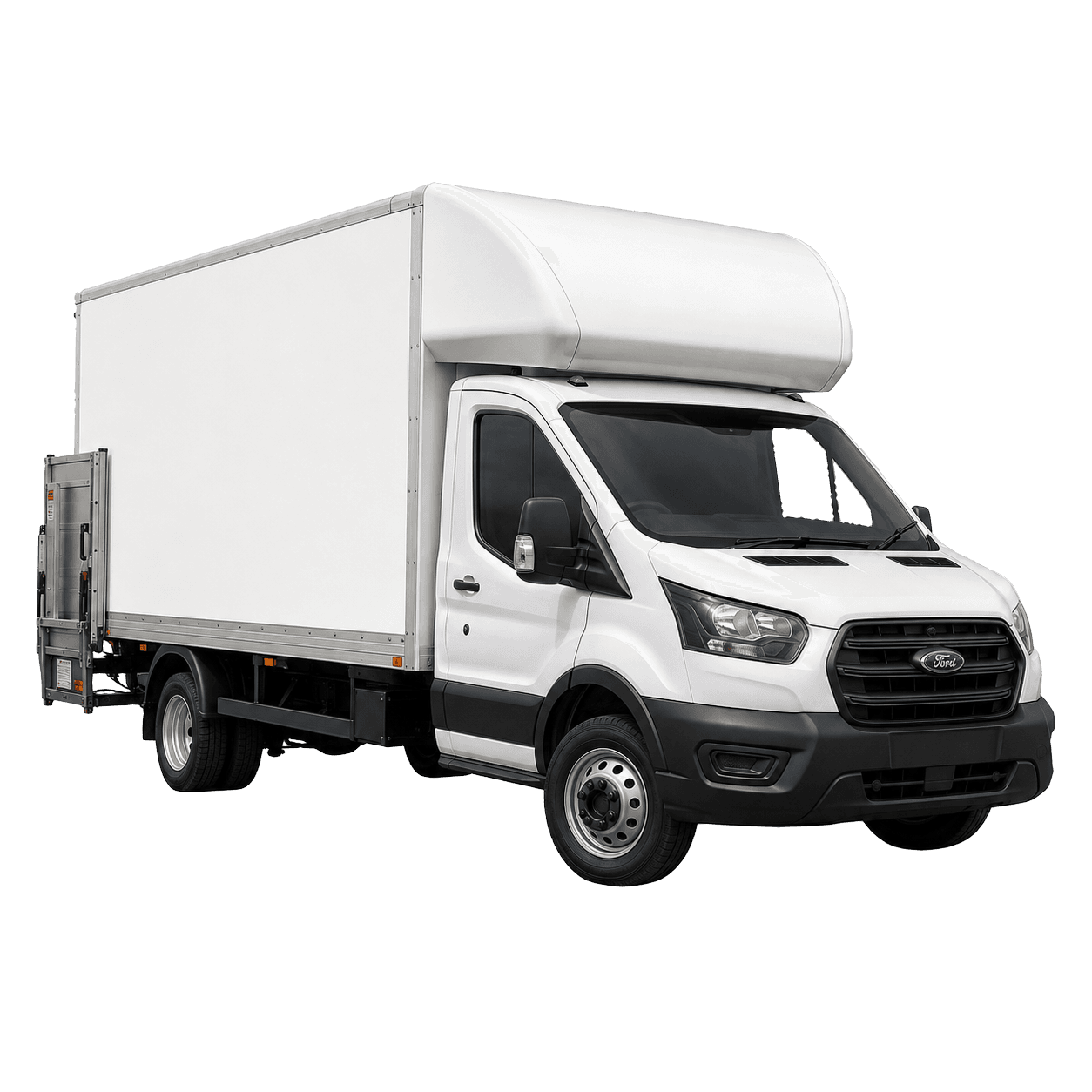 Luton box van with tail lift for moves in Bolton
